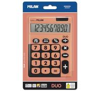 Blister calculatrice de bureau 10 chiffres, Duo orange