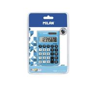 Blister calculatrice Pocket bleue 8 chiffres avec étui