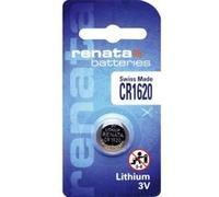 Blister de 1 Pile bouton lithium CR1620 3V 68 mAh G
