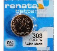RENATA Blister de 1 Pile bouton oxyde argent X303 SR44SW