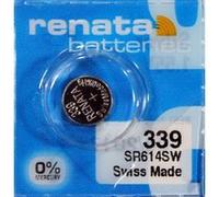 RENATA Blister de 1 Pile bouton oxyde argent X339