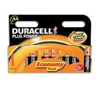 Blister de 12 piles Alcalines 1,5V AA LR06 ouverture D-click Plus Power Duralock G