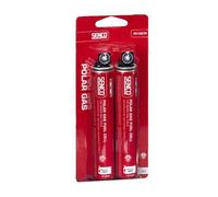 2x cartouches de gaz Polar Gas anneau rouge pour Senco Paslode Tjep Makita Hitachi BeA 165mm 80ml