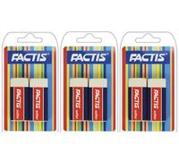 Blister de 2 gommes S20 avec ceinture en carton FACTIS®