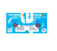 BLISTER DE 2 PILE RENATA 377 SR626SW