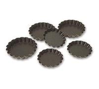 Blister de 25 tartelettes rondes cannelées EXOPAN professionnelles à 60 mm de diamètre G