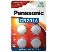 BLISTER DE 4 PANASONIC CR2016 LITHIUM 3V