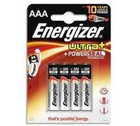 Blister de 4 piles Alcalines 1,5V AAA LR03 Ultr Power Seal G