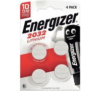 Blister de 4 piles lithium 3V CR2032 Energizer