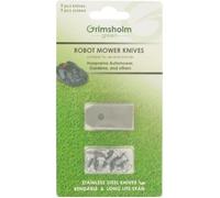 Blister de 9 lames pour robots FLYMO - GARDENA - HUSQVARNA modèles 1200R, R38LI, R40LI, R45LI, R50LI, R70LI, R80Li, R160, Sileno,
