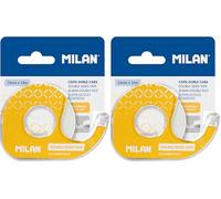Blister distributeur ruban adhésif double face 15 mm x 10 m (Lot de 2)