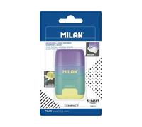 Blister Gomme Avec Taille-Crayons Compact Sunset Turquoise