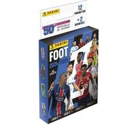 Blister - PANINI - Foot Ligue 1 2024-2025 - McDonald's - 12 pochettes - 2 offertes - 98 stickers