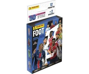 Blister - PANINI - Foot Ligue 1 2024-2025 - McDonald's - 12 pochettes - 2 offertes - 98 stickers