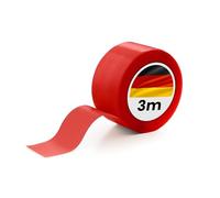 BlitzTape STANDARD couleur rouge, largeur 25 mm x longueur 3 m x épaisseur 0,5 mm, bande silicone universelle autosoudable Bande de réparation Bande d'étanchéité Tape - utilisable sous l'eau