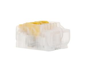 BLM, Borne à Levier Série 475, Sachet de 15 Bornes 2 Entrées, Pour Fils 0,2 à 4 mm², Tension 450V, 32A, Longueur Dénudage 11-12mm, Installation Facile et Sécurisée, Haute Performance Électrique
