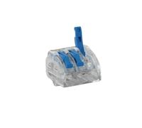 BLM, Borne à Levier Série 485, Boîte de 50, 3 Entrées, Pour Fils 0,2-4 mm², Tension 450V, Courant 32A, Longueur Dénudage 10mm, Installation Facile, Connexion Sécurisée, Projets Électriques Polyvalents