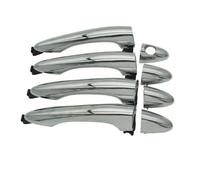 BLNETU Poignée De Porte Extérieure Chromée Pour Kia Pour Sportage 2011-2015 826513W010 826613W010 826523W010 826623W030(4 PIÈCES)