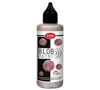 ViVA DECOR Blob Paint, 90 ml, paillettes d'or rose