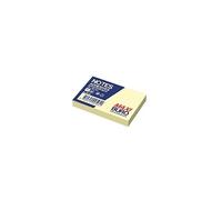 Bloc 100 notes repositionnables Jaunes format 50x75 mm - Lot de 12