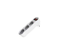 Bloc 3 prises avec interrupteur lumineux 40045