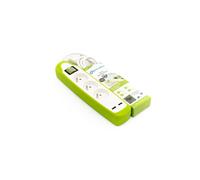 Bloc 3 prises et 2 usb avec interrupteur