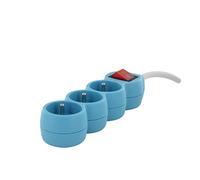 Chacon - Bloc multiprise 3x16A 1,5 m - Bleu Bleu