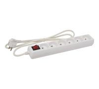 Bloc 6 prises avec interrupteur 230V câble 1,5m STILKER - 03112