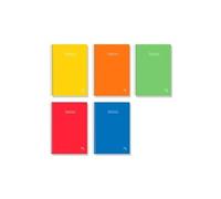 Bloc 60 gr couverture rigide couleurs feuille 80 r
