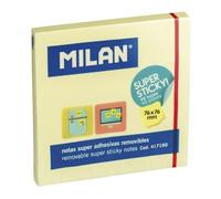 Bloc 90 notes super adhésives 76 x 76 mm