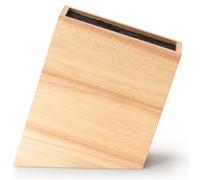 Bloc à couteau 22 cm, avec insert flexible, marron, arbre à caoutchouc, Continenta