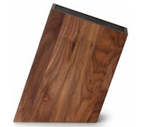 Bloc à couteau 28 cm, avec insert flexible, marron, noyer bois, Continenta