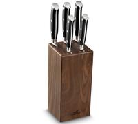 Bloc à couteau ALEDE, avec couteaux YSIS, set de 6, Lion Sabatier
