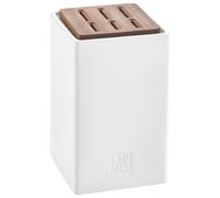 Bloc à couteau, pour 6 couteaux, blanc, Zwilling