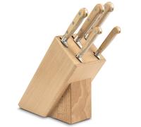Bloc à couteau VERNEUIL, avec couteaux BROCELIANDE, set de 6, Lion Sabatier