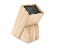 Bloc à couteaux en bois avec insert - pour couteaux jusqu'à 22cm - Avec insert en plastique