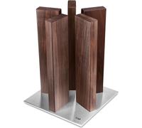 Bloc à couteaux KAI Stonehenge en acier inoxydable et noyer, magnétique