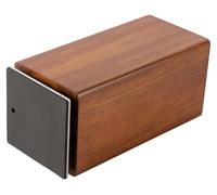 Bloc à couteaux magnétique / support à couteaux - Support pivotant à 360° - Peu encombrant - Modèle sur pied pour plan de travail - Base stable - Kaki foncé