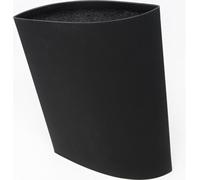 Bloc à couteaux Porte-couteaux Noir Bloc à couteaux universel avec insert à poils