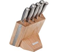 Bloc à couteaux Sabatier Riyouri, 5 emplacements, en chêne