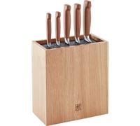 ZWILLING VIER STERNE 6-pcs, Bloc de couteaux, Brun