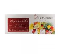 Bloc Aquarelle Le Rouge 325g/M2 12feuilles Grain Fin 20x50cm - Hahnemühle