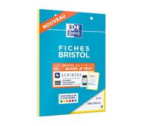 Bloc Bristol Jaune 2.0 - Format A5 - 30 Pages - Petits Carreaux