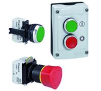 bloc complet non lumineux coup de poing à clé 1nf + 1no