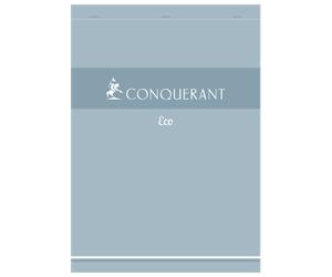 Bloc Conquerant 7 Direction Eco Agrafe 210X297 100P 60G Q5/5 Gris