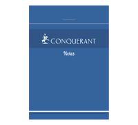 Bloc Conquerant Agrafe 74X105 200P 60G Q5/5 Bleu