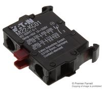 BLOC CONTACT, ARRIÈRE, 1NC M22-KC01 (EATON MOELLER) Qté X 1