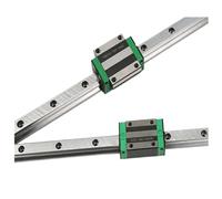 Bloc coulissant HGH15CA HGW15CC HGH20CA HGW20CC HGH25CA HGW25 HGH30 HGW30, guide linéaire assorti for rail linéaire(HG25 Track L400mm)