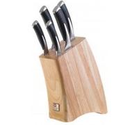Bloc couteau bambou 5 pièces forgés manche ABS inox Kyu Richardson Sheffield - 697001 - Acier inoxydable - ABS Multicolore G