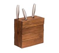 Bloc Couteaux Cuisine Vide, Bloc À Couteaux En Bois Porte-couteau Universel Organisateur De Stockage Présentoir Pour Fente Unique Cuisine Durable et élégant